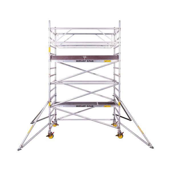 Alumiiniumtelling  3 x 1,37 x 1,9 m (HxLxP)