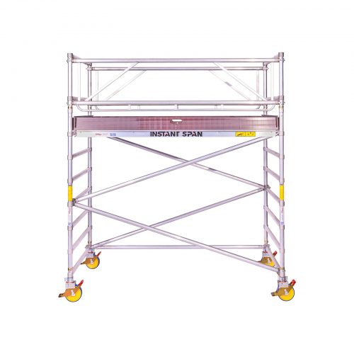 Alumiiniumtelling  2 x 1,37 x 1,9 m (HxLxP)